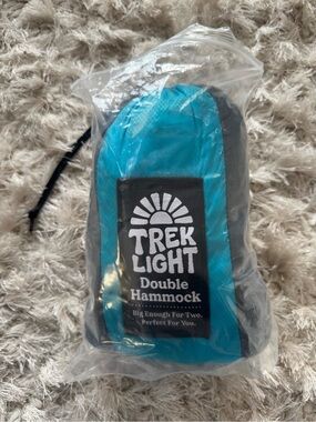 Treklight gear  Double Hammock - Teal and Gray